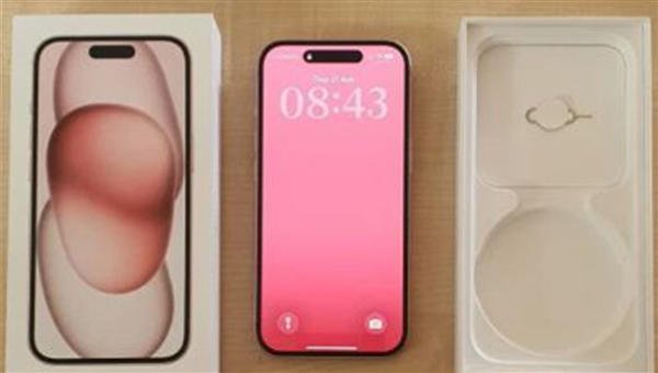 Apple iPhone 15 128GB ροζ 